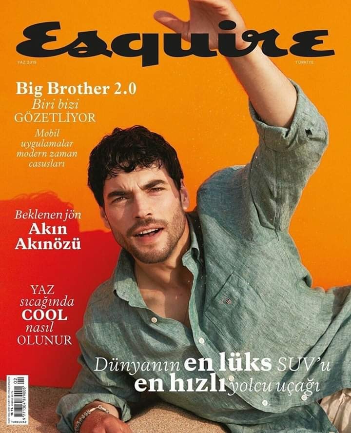 Akin Akinözü, în revista&nbsp;ESQUIRE
