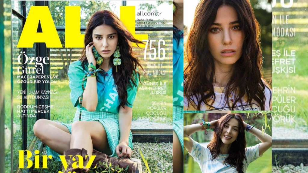 Actrița Özge Gürel, pentru revista&nbsp;ALL